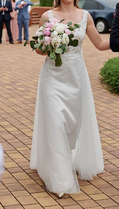 Suknia ślubna 2 w 1 Sariee