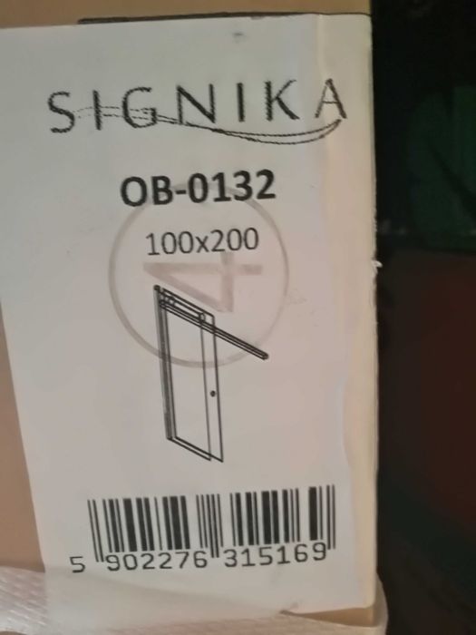 Drzwi prysznicowe przesuwne Sygnika Rolexa 100x200