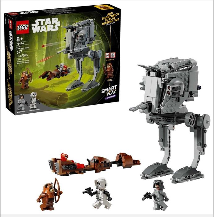 LEGO 75424 StarWars SMART Play:AT-ST Attack onEndo/Атака AT-ST на Ендо