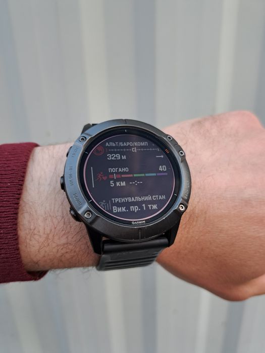 Garmin Fenix 6X pro solar годинник смарт