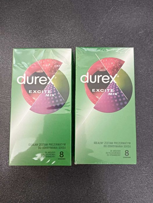 Prezerwatywy Durex Excite Mix 16 SZTUK!