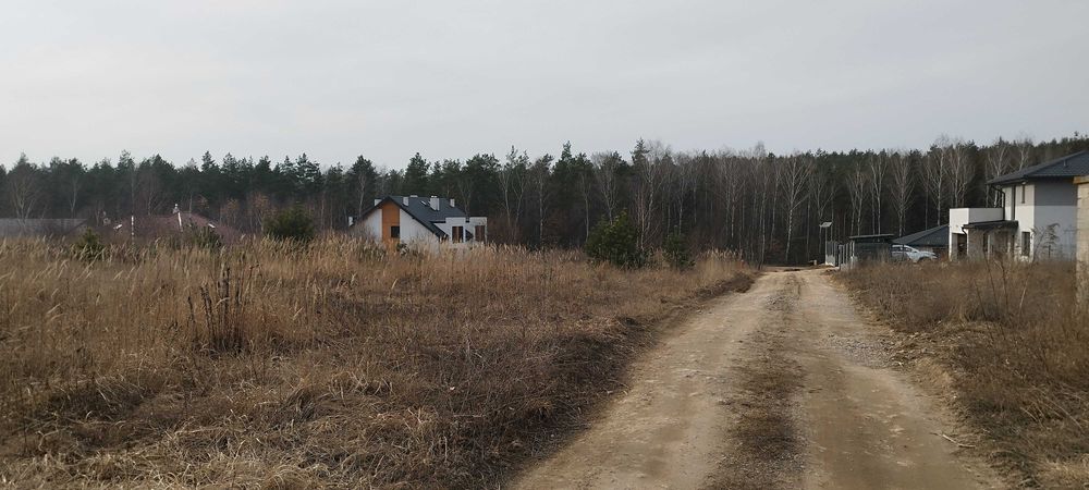 Działka budowlana 10,5 ara pod Mławą (Parcele Łomskie) – blisko lasu i zalewu!
