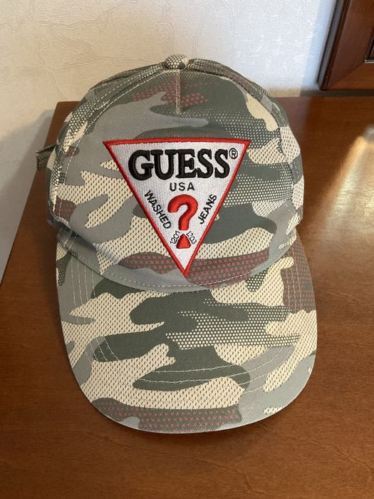 Кепка бейсболка Guess USA камуфляжна тактична оригінал
