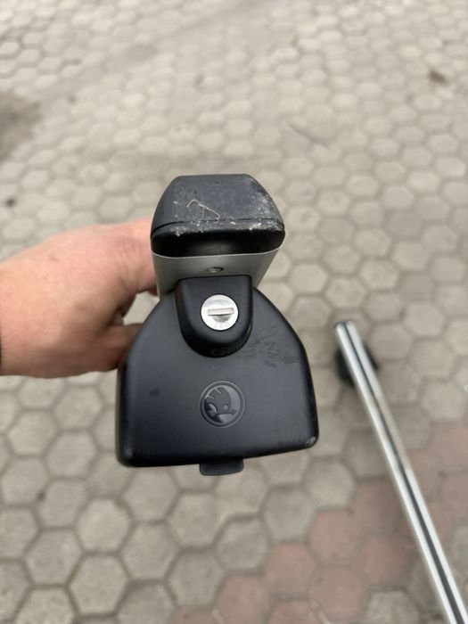 Oryginalny bagaznik dachowy Skoda Fabia III 120 cm stan dobry