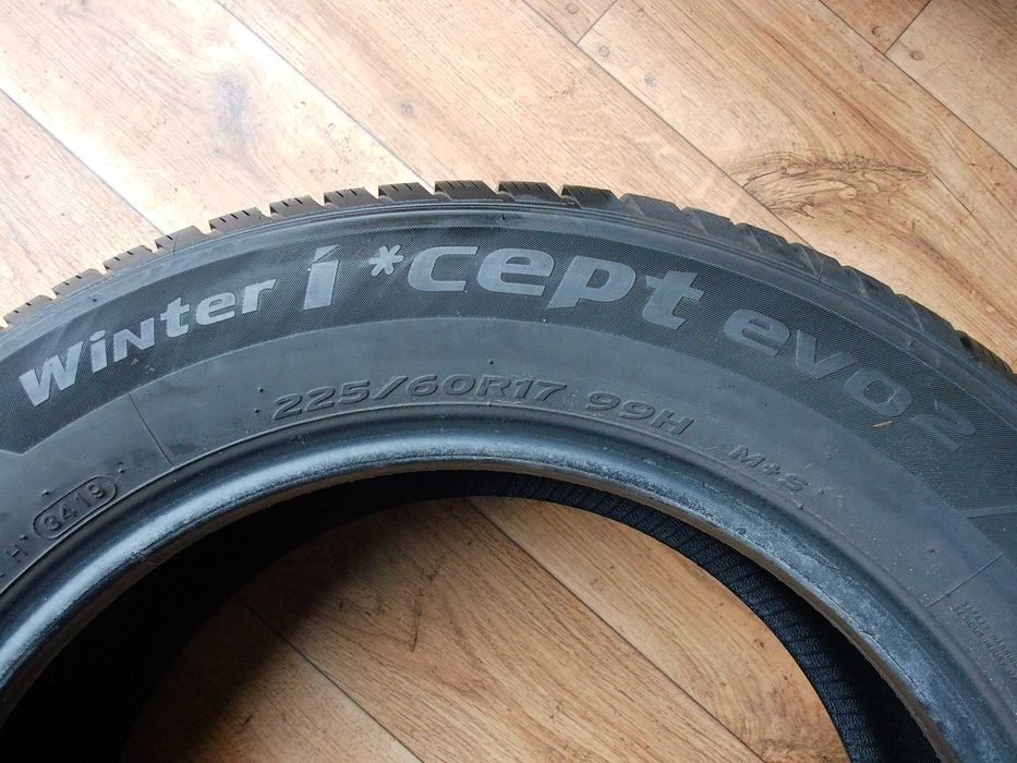 Hankook Winter Icept Evo2 225/60/17 99H ładne!