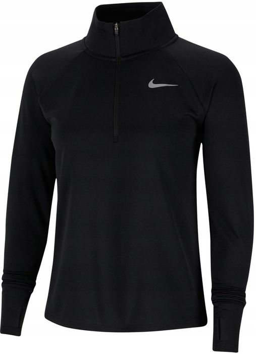 Nike running damska bluzka długi rękaw half zip rozmiar XS