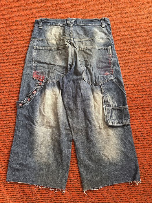 Джинсовые длинные шорты ecko vintage original