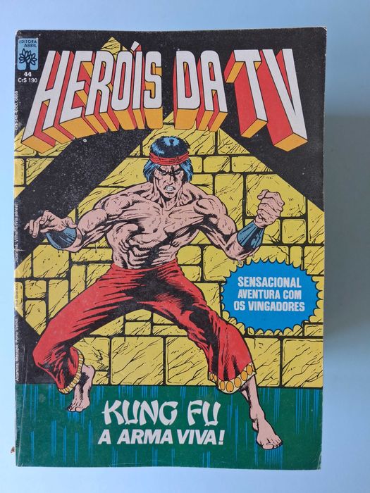 HERÓIS DA TV - Grande lote de revistas Editora Abril