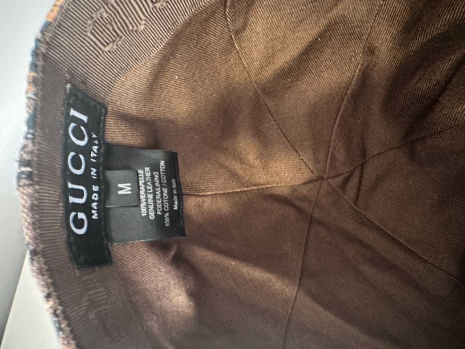 Czapka kapeluch gucci leopard tiger