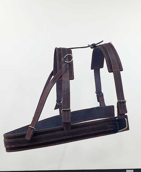 УпряжКомплект для коня.Шлея європейка,наритник європейка,вуздечкаШкіра