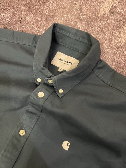 Сорочка Carhartt WIP плотна Кархартт