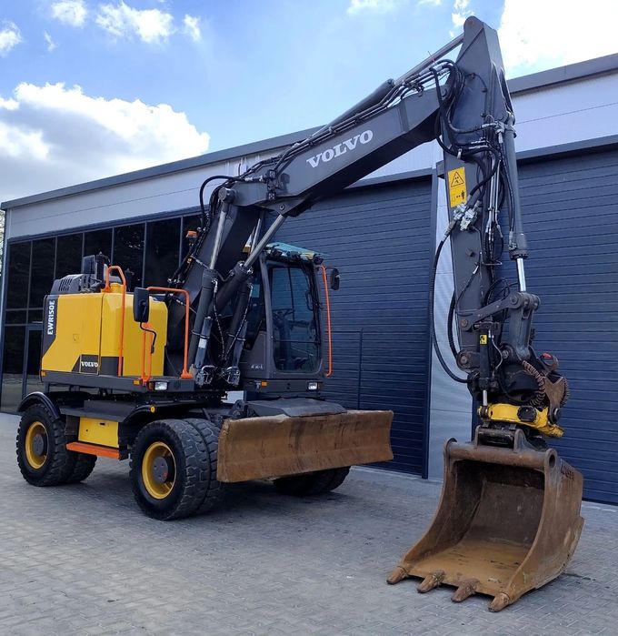 Volvo EWR 150 E  ROTOTILT ENGCON Joystik Steelwirst Oryginał GPS 3D