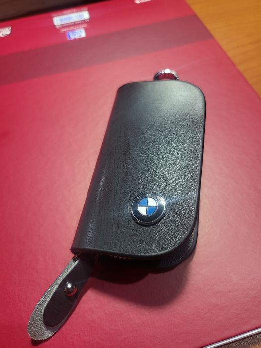 BMW porta chaves carteira. Novo. Preto