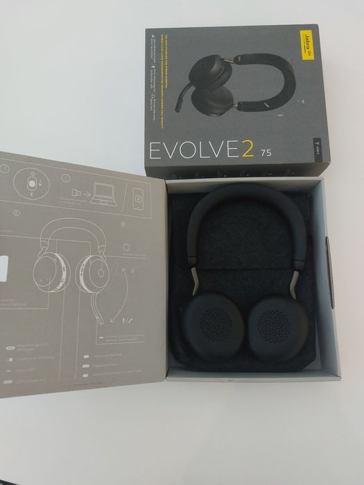 Auscultadores Jabra EVOLVE2 75