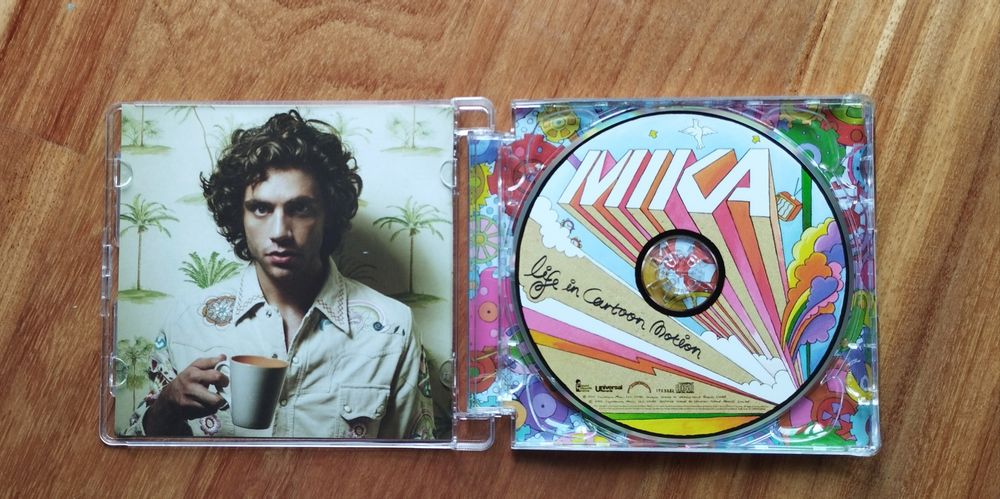 CD Álbum original - MIKA - life in cartoon motion