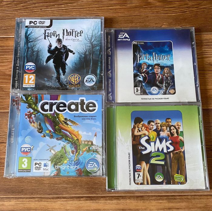 Ігри для ПК(PC): Max Payne, Tomb Raider, Гарри Поттер Sims Петька Братья Пилоты, Геркулес Earthworm Jim Gex The Elder Scrolls Morrowind