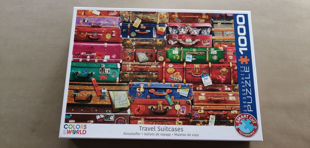 Puzzle Eurographics Walizki świata 1000 kompletne