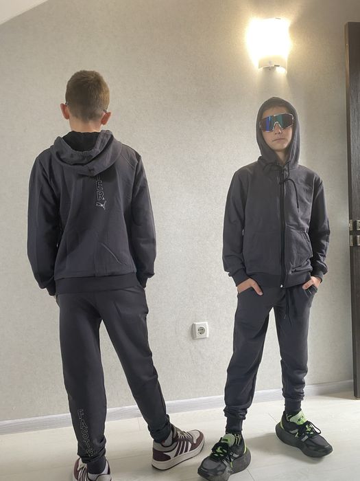 Найвигідніша ціна!!!Спортивний костюм на хлопчика Puma,турецька 2 нитка,розміри-134,140,146.