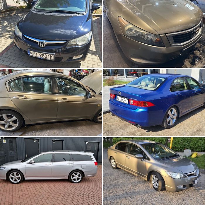 Разборка HONDA Accord CP CL Civic 4D 05-11 коробка дверь крышка диск
