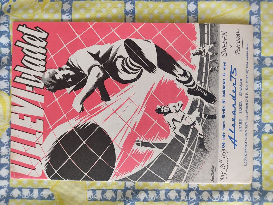 Programa Suécia Portugal 1959