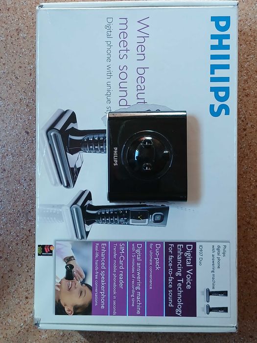 Philips ID937 Duo цифровой телефон с автоответчиком