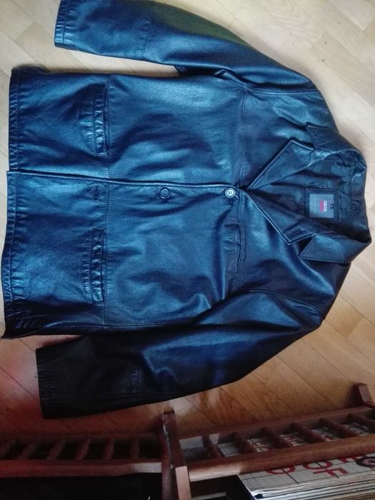 Męska kurtka skórzana XL/XXL skóra made ochnik 52/54