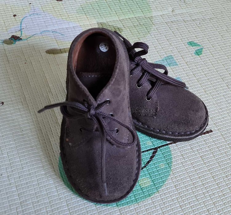 PRIMIGI 25 wiosenne SKÓRZANE botki buty adidasy chłopiec dziewczynka