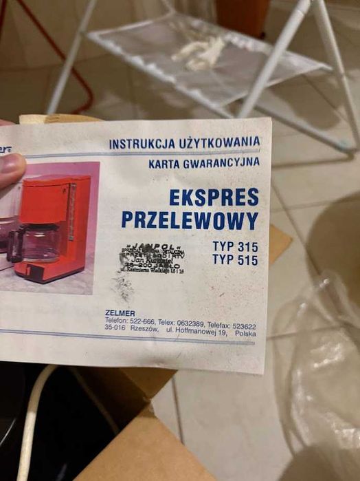 Ekspres do kawy i zaparzacz herbaty marki Zelmer