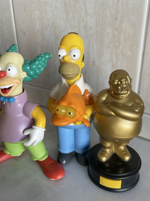 The Simpsons Vintage Figures Lot 20th Century FOX Coleção antiga 1991