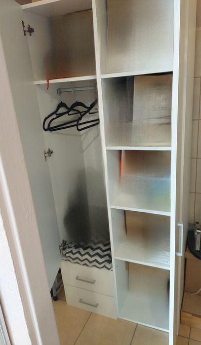 Szafa biała stan IDEALNY