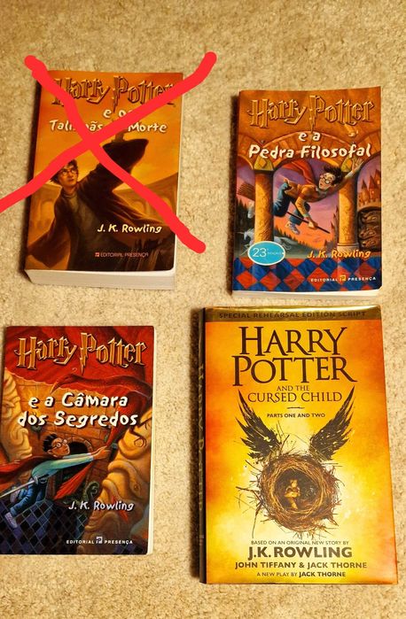 Livros Infantil / Juvenil - Harry Potter