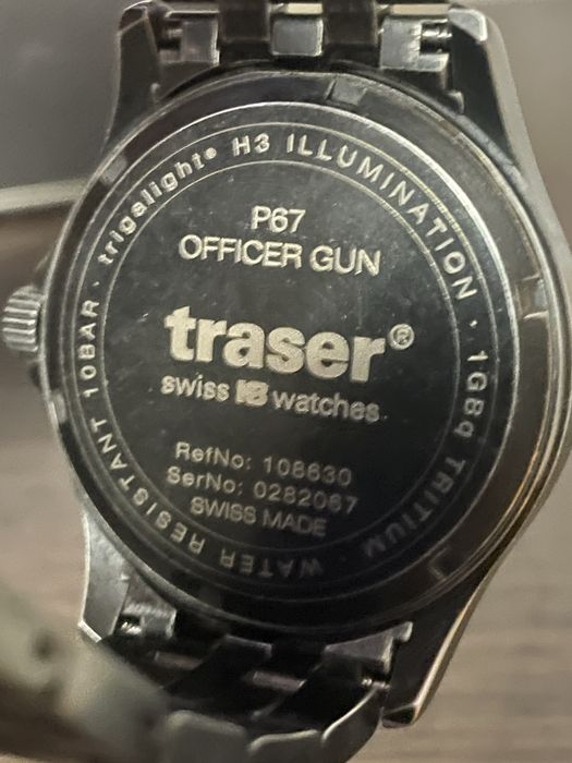 Продаю Годинник  Traser P67 OFFICER PRO GUNMETAL BLUE