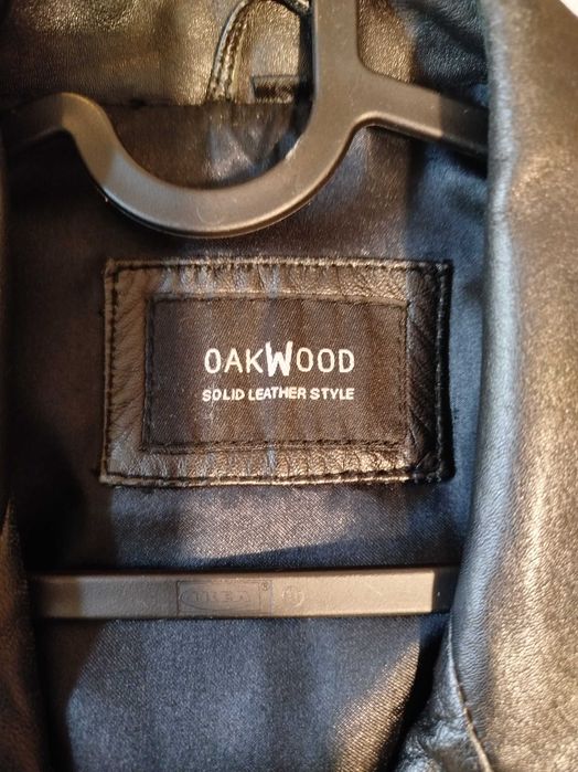 Kurtka skórzana Oakwood