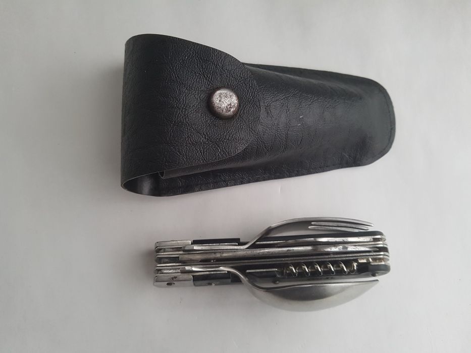 Туристический нож, нож ложка вилка.