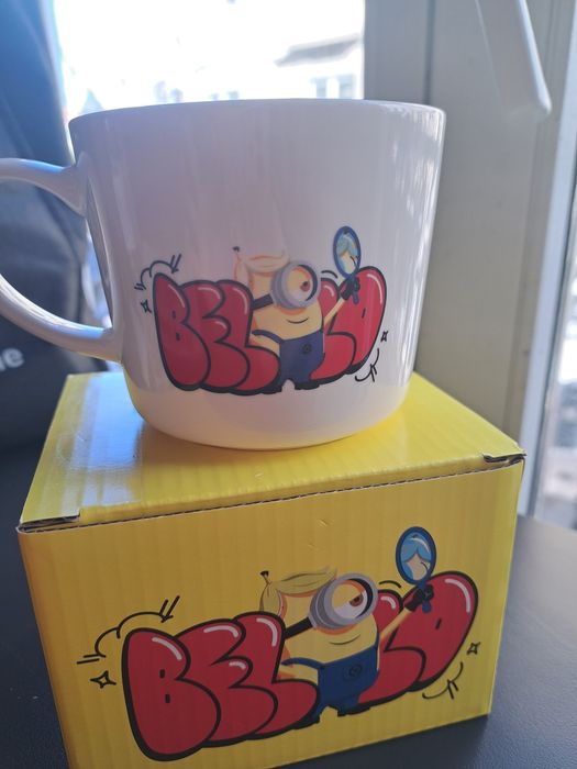 Caneca minions nova434199516603361282