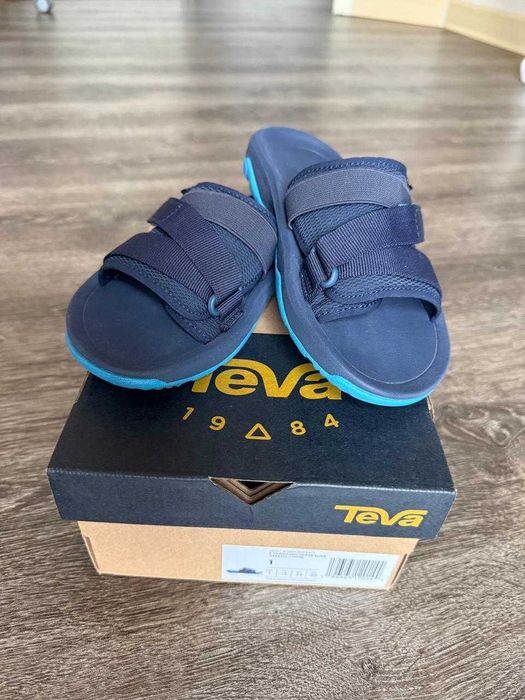Стильні Сандалі тапки шльопанці Teva Hurricane Verge Slide EU 32 UK 13