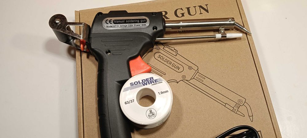 Pistolet lutowniczy 60w