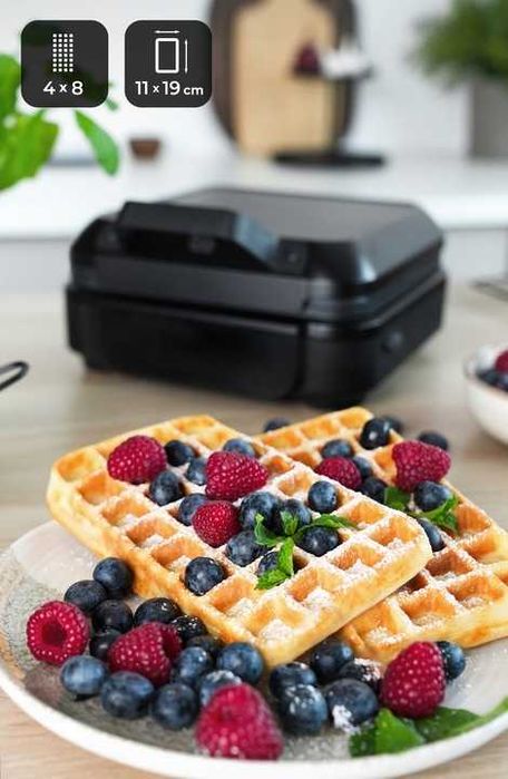 AUTOMATYCZNA Gofrownica 2 gofry 8 stopni wypieczenia 5 programów 2200W