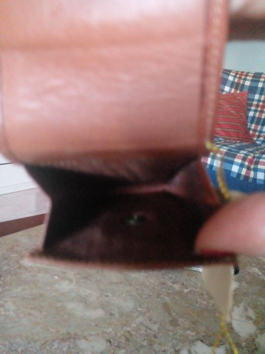 Carteira nova em PELE GENUINA para tabaco e isqueiro