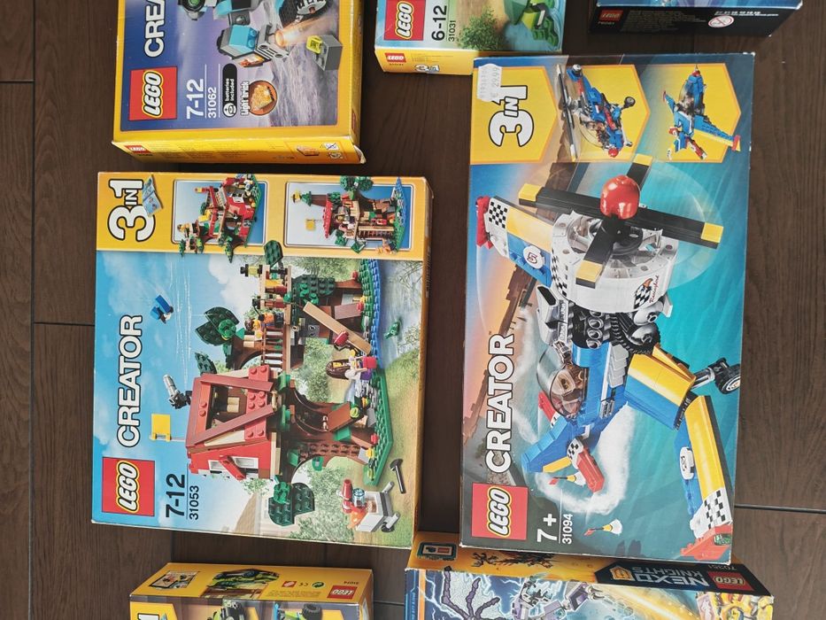 Mega okazja ! SuperPAKA 7X  zestaw LEGO  7+1 gratis