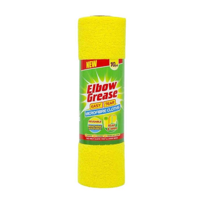 ГУРТОВИЙ ПРОДАЖ/Elbow Grease Серветки-мікрофібра в рулоні 10 шт