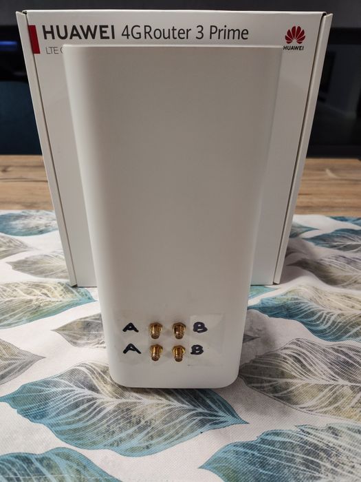 Router Huawei B818 + dwie anteny zewnetrzne MIMO 4x4