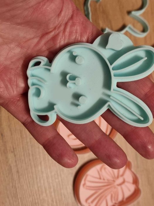 Wielkanocne foremki wykrawacze stample