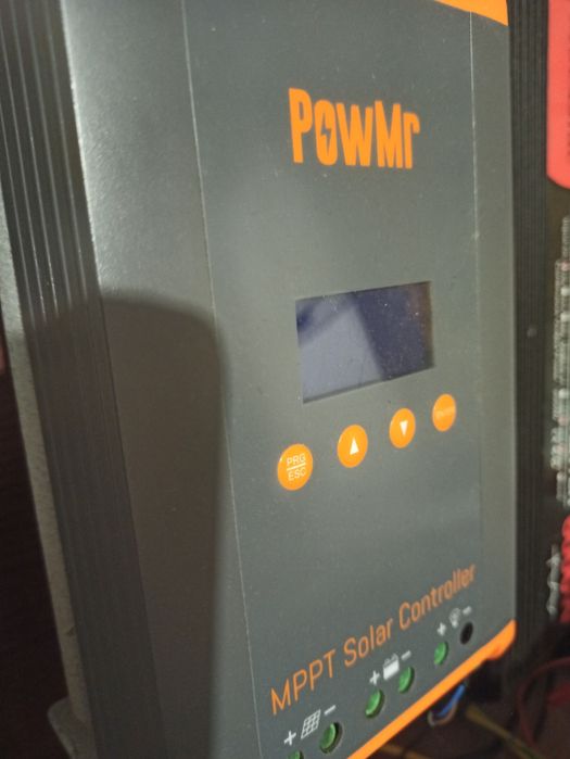 MPPT Контроллер заряда PowMr 60A (12V/24V/36V/48V) HHJ60-PRO