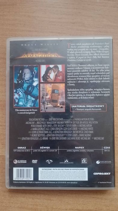 Płyta DVD Armageddon lektor