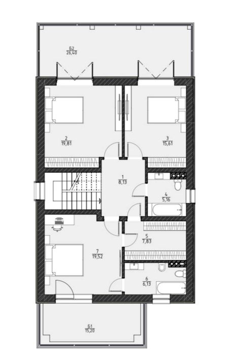 Дом по адресу ул. Чернобыльская (площадь 200 м²) - Atlanta.ua - фото 13