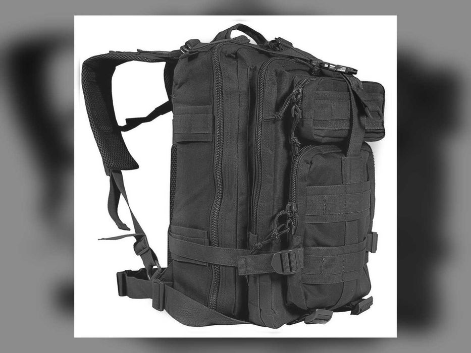 Plecak Wojskowy Taktyczny 35 L Survival Cordura Militarny Miejski Dwie Komory Kieszenie Hydro Pack