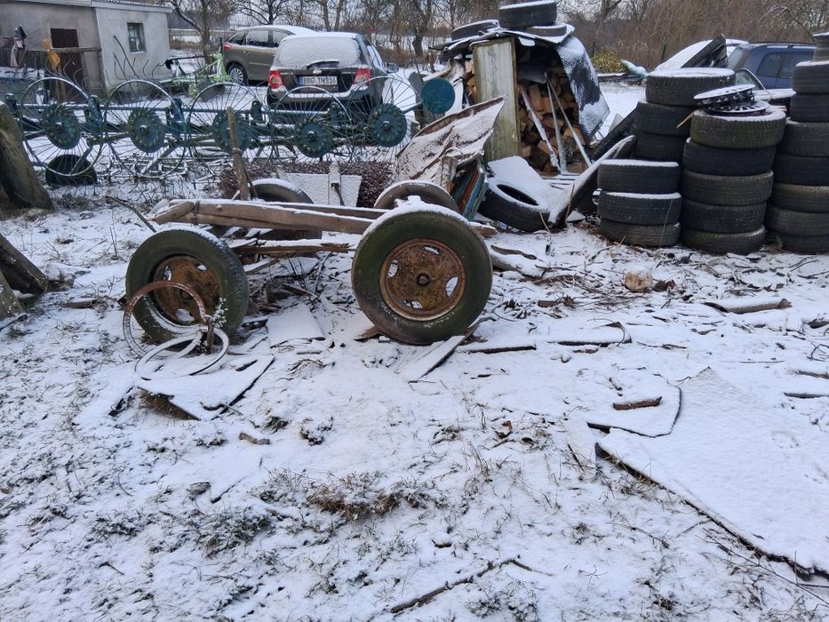 Okucia i osie wozu konnego