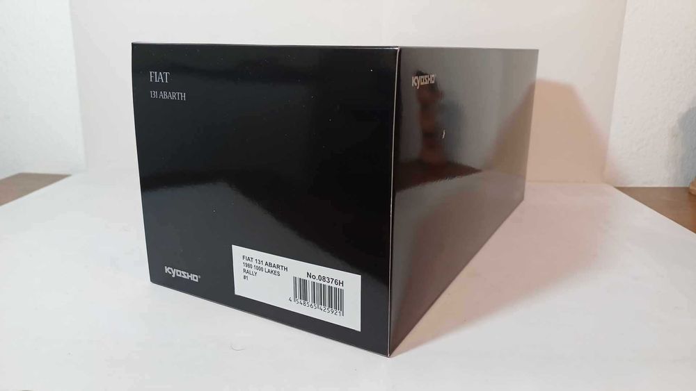 1/18 Fiat 131 Abarth #1 1980 winner Rally 1000 Lakes - Kyosho