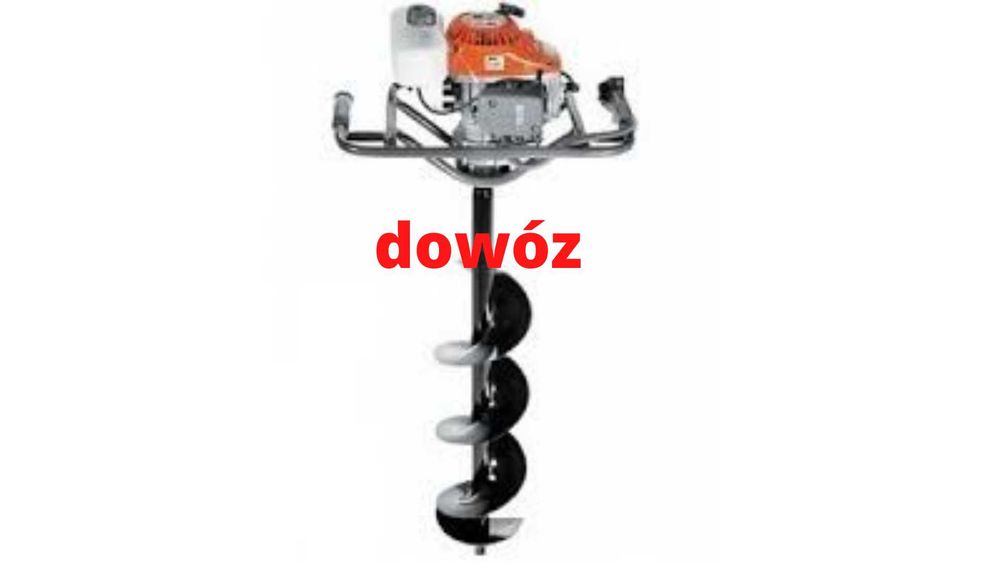 Wiertnica glebowa świder spalinowy wynajem/wypożyczalnia/dowóz
